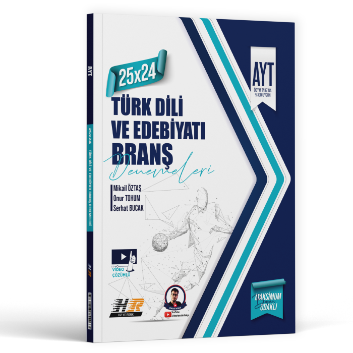 YKS AYT HIZ ve RENK DENEME EDEBİYAT(25*24)- 2026